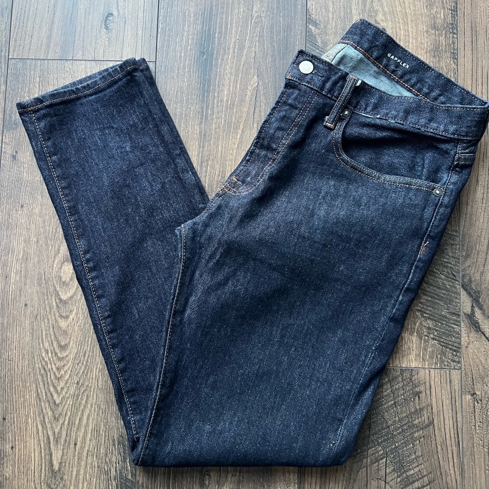 Gap Slim Fit Dark Wash Jeans Gapflex 31x30